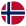 Norway Circular Norway Flag